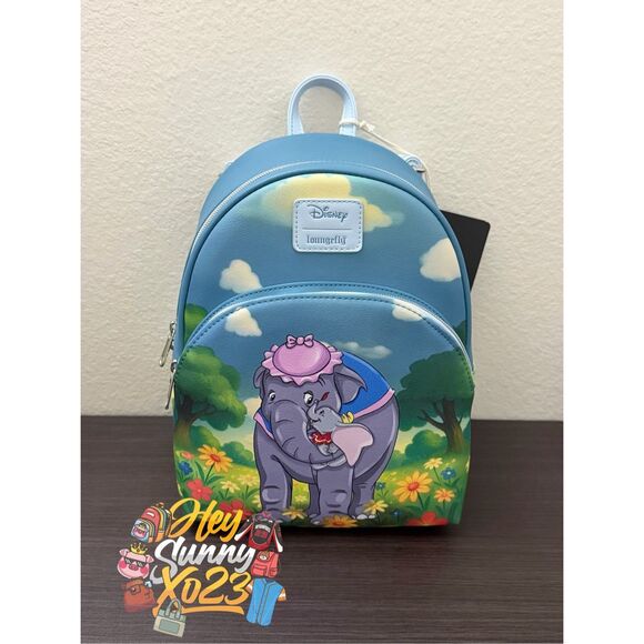 Loungefly Disney Dumbo Flower Field Mini Backpack main image 4